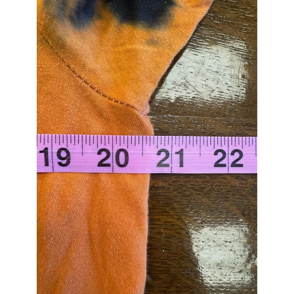 Blackbear Shirt Mens Medium Orange Black‎ Tie Dye Band Graphic Tee Music Tour - Picture 4 of 5